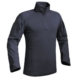Chemise de combat Ubas Fighter A10 Equipment Bleu Marine