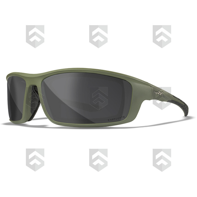 Lunettes Balistiques Grid WILEY X Verres Gris Fumé Captivate