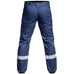 Pantalon Sécurité Incendie HV-Tape Sécu-One A10 Bleu Marine