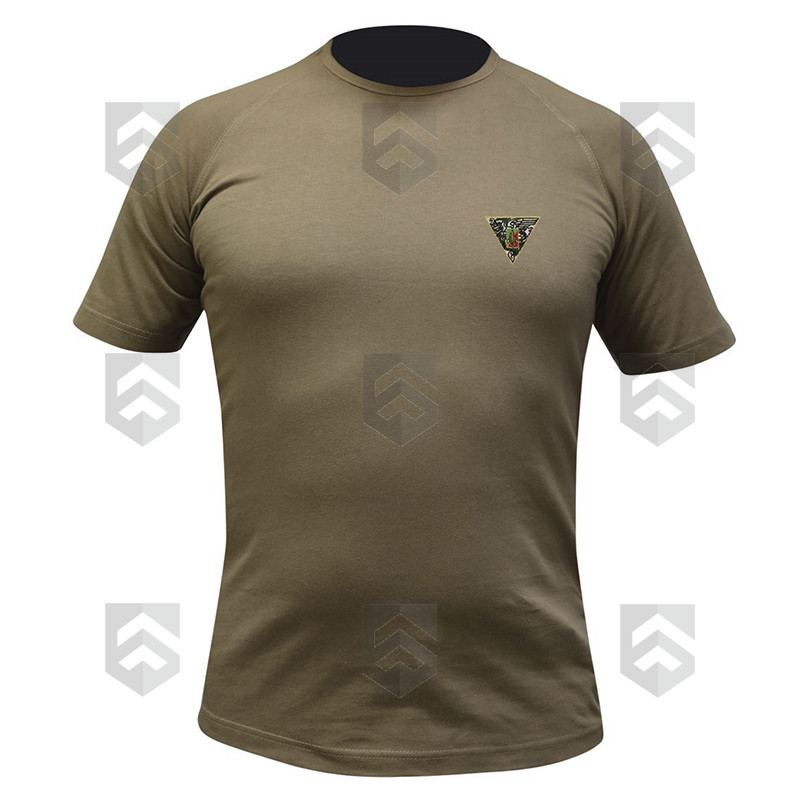 T-shirt Brodé 2e REP Félin OPEX Coyote