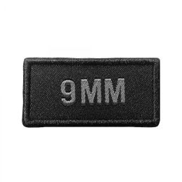 Patch Calibre Brodé Noir 