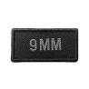 Patch Calibre Brodé Noir 