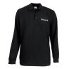 Polo brodé Sécurité Manches Longues Cityguard Noir