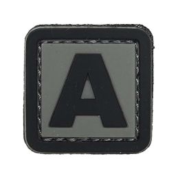 Patch 3D Alphabétique Basse Visibilité