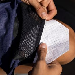 Tour de cou Filtrant Buff Solid Bleu Nuit