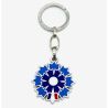 Porte-clés métal Bleuet de France