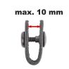 Boucle d'ajustement Bianchi pour passant de ceinture