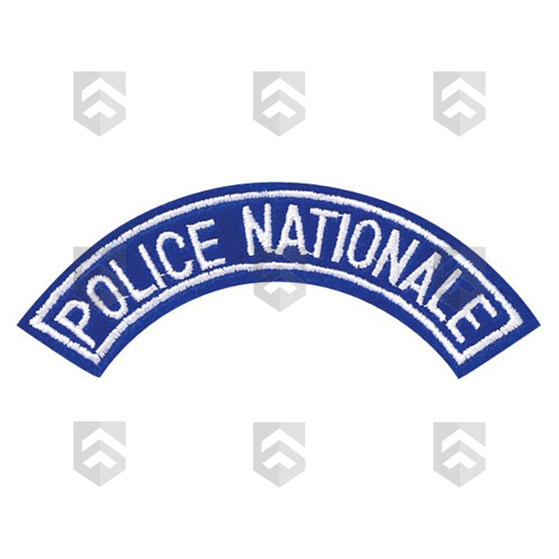 Ecusson demi-lune Police Nationale