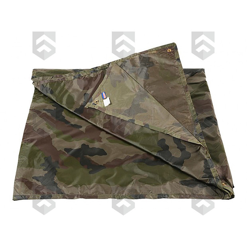 Bâche Terrain 3 x 3 m Ripstop Cityguard Camouflée C.E.