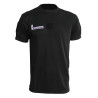 T-shirt Imprimé Gendarmerie Criminalistique Numérique Noir Respirant avec supports Velcro