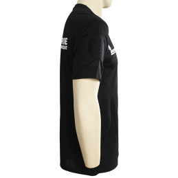 T-shirt Imprimé Gendarmerie Criminalistique Numérique Noir Respirant avec supports Velcro