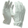 Gants de Cérémonie/Parade Blancs avec baguettes