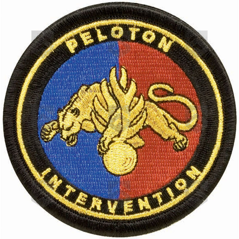 Ecussons de Spécialités Peloton Intervention Brodés
