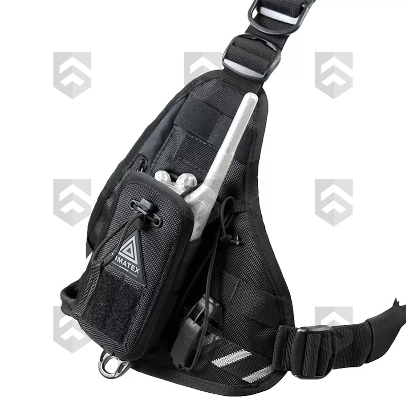 Harnais pour radio HOLSTER 2 Dimatex Noir