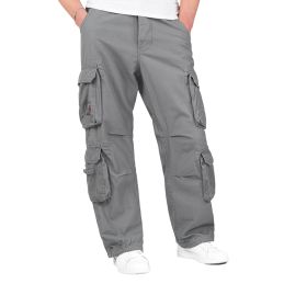 Pantalon Airborne Vintage Gris