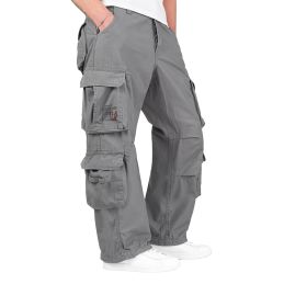 Pantalon Airborne Vintage Gris