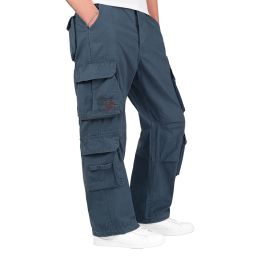 Pantalon Airborne Vintage Bleu Marine