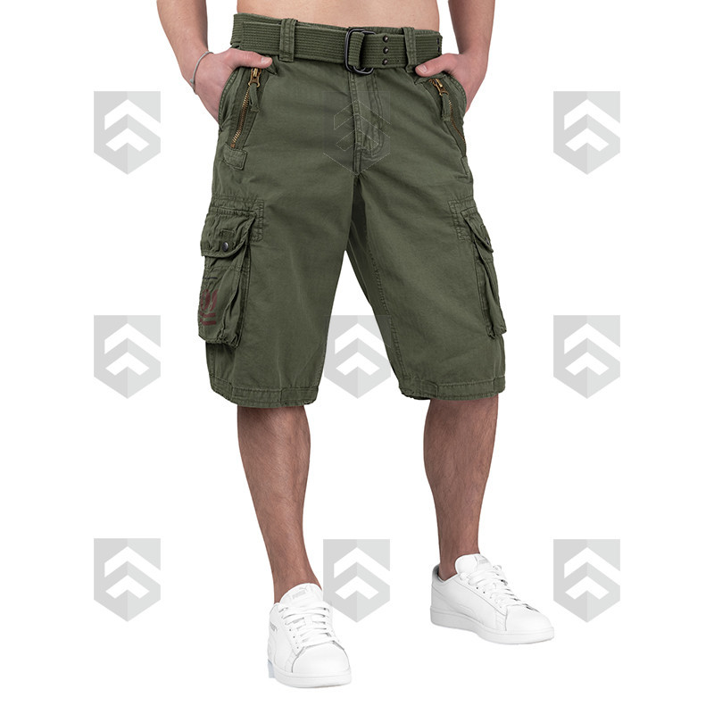 Short Royal Traveller Kaki