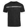 T-shirt Imprimé Sécurité Bande Grise Sécu-One A10 Noir