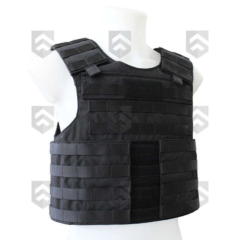 Housse Gilet Pare-Balles Tactique Aegis Noir