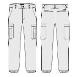 Pantalon Intervention Police Municipale Satiné EQUIPOL