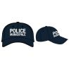 Casquette Brodée POLICE MUNICIPALE type Baseball Equipol