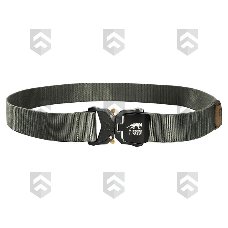 Ceinture Elastique QR Stretchbelt 38 mm Tasmanian Tiger Vert de Gris