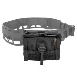 Pochette vide chargeur Dump Pouch Anfibia Tasmanian Tiger Noire