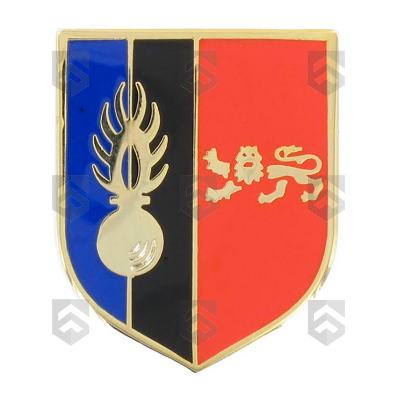 Ecu Emaillés en Métal de Légions pour Cuirasse Bayard