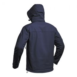 Veste Softshell Fighter V2 A10 Equipment Bleu Marine