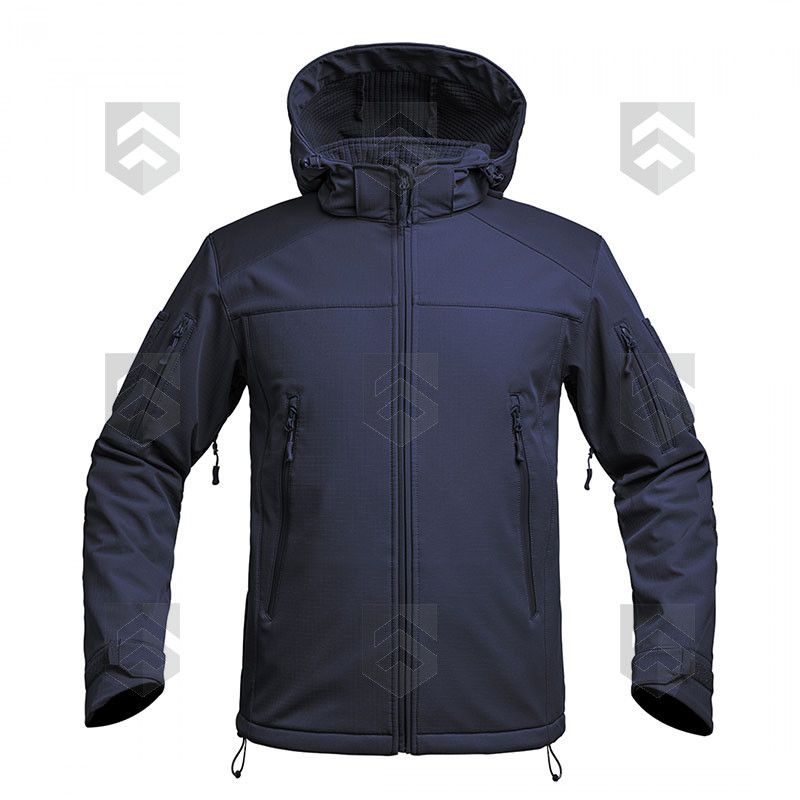 Veste Softshell Fighter V2 A10 Equipment Bleu Marine
