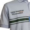 Polo Garde Champêtre / Police Rurale DryBlend Bleu Ciel