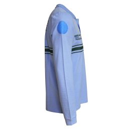 Polo Garde Champêtre / Police Rurale ML Bleu Ciel