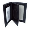 Porte-carte cuir 3 volets format CB
