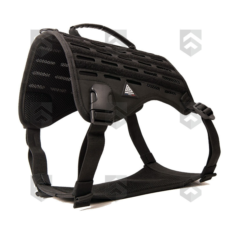 Harnais pour Chien d'assaut DRAKKEN Diesel Dimatex Noir