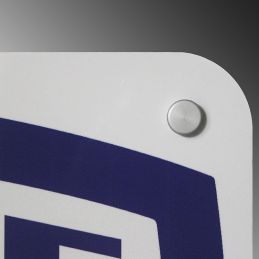 Panneau Alupanel Ecusson Police Municipale pour l'extérieur