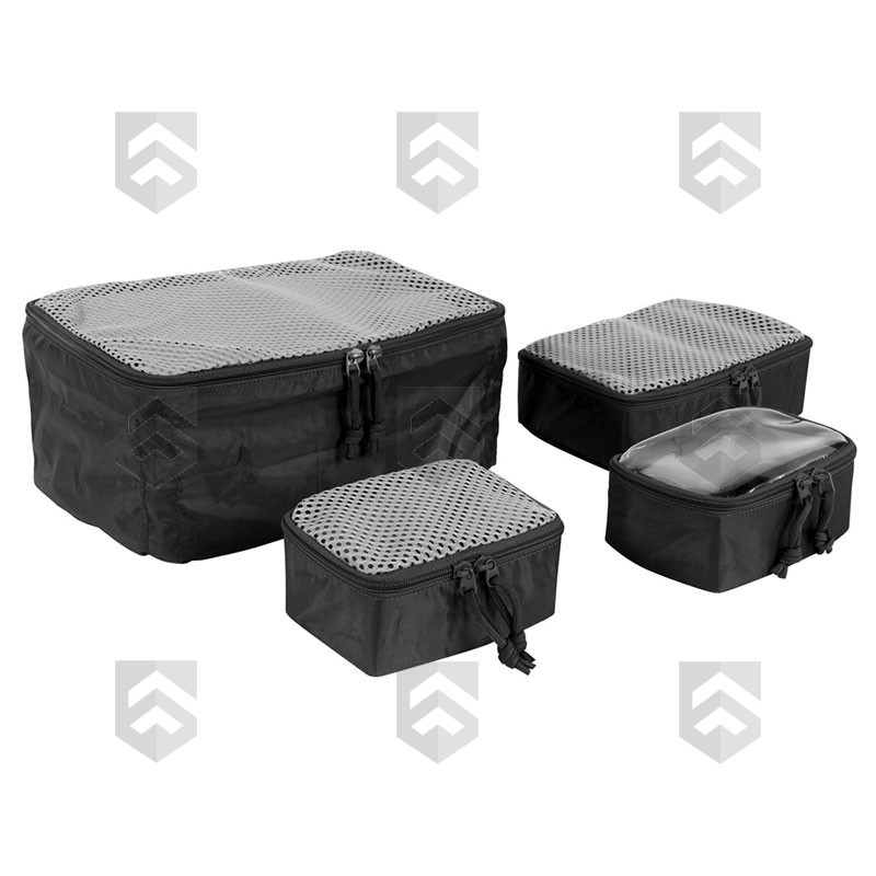Set de pochettes modulaires VL Tasmanian Tiger Noir
