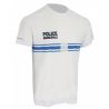 T-shirt Police Municipale Airflow DMB Blanc