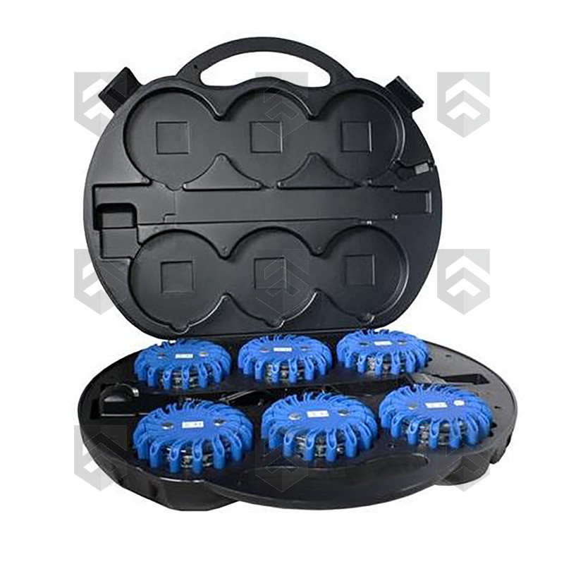 Kit de balises Intersignaletic avec valise Bleu