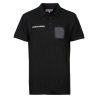 Polo Imprimé Sécurité Grande Fenêtre Cityguard Noir