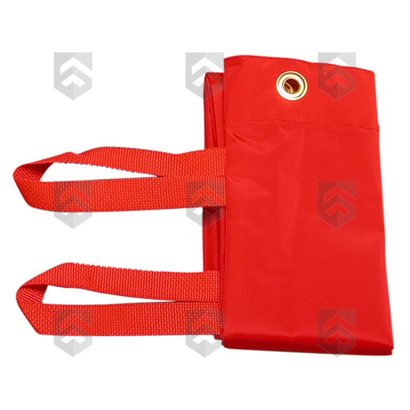 Housse Rouge pour 3 Barre Stop Stick Entraînement 90 cm