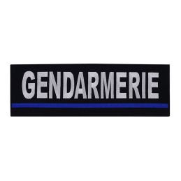 Bande brodée Gendarmerie 10 x 30 cm Liseré Organisation Groupes