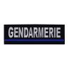 Bande brodée Gendarmerie 10 x 30 cm Liseré Organisation Groupes