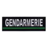 Bande brodée Gendarmerie 10 x 30 cm Liseré Organisation Groupes