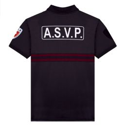 Polo ASVP Respirant Col Zippé GK Pro Bleu Marine