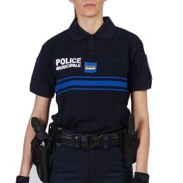 Polo Police Municipale GK Pro Bleu Marine