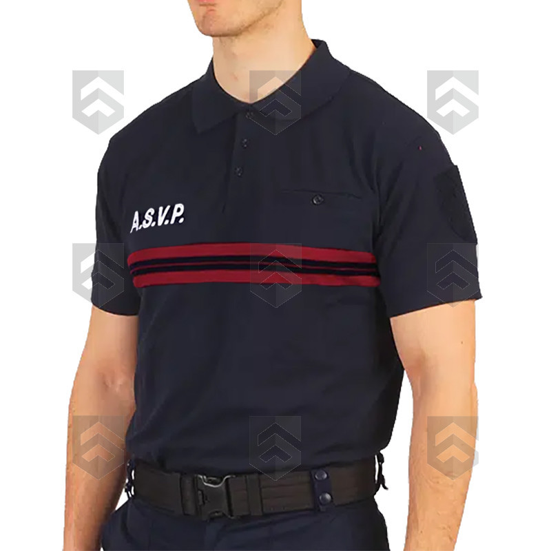 Polo ASVP GK Pro Bleu Marine