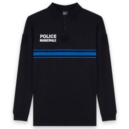 Polo Police Municipale GK Pro ML Bleu Marine