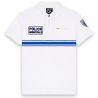 Polo Police Municipale Respirant Col Zippé GK Pro Blanc