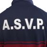 Polo ASVP Respirant MC EK Bleu Marine